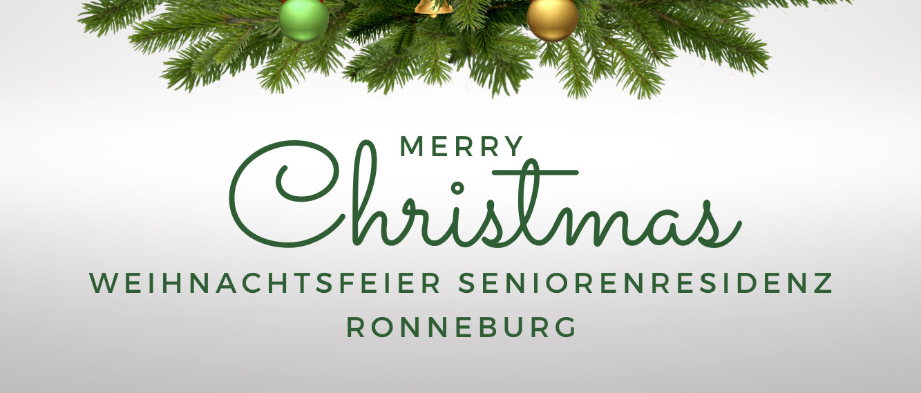 Marry Christmas Weihnachtsfeier Senorienresidenz Ronneburg